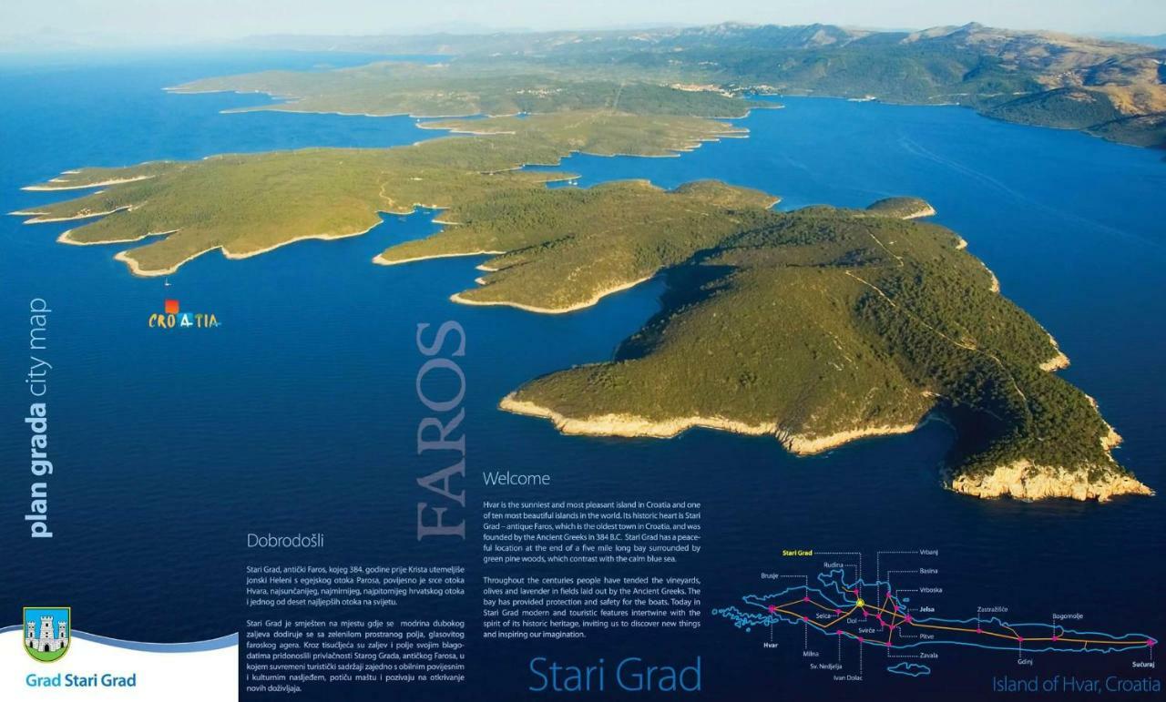 Authentico Deluxe Stari Grad Villa Stari Grad  Bagian luar foto